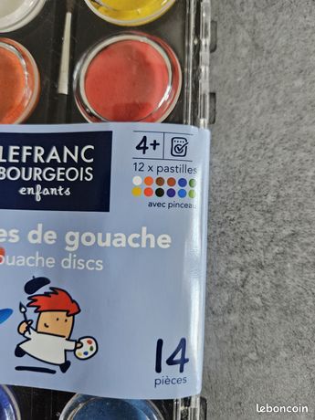 Spoty Applicateur De Gouache Pour Enfants - 5 Tubes De 70Ml[u94