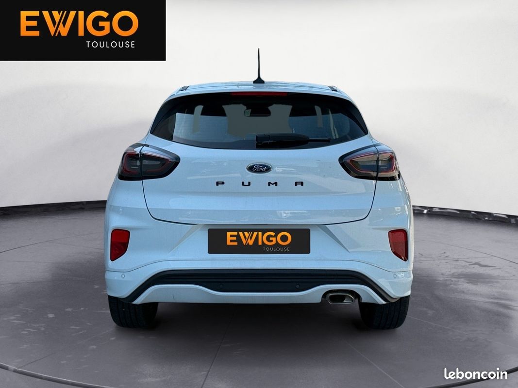 Ford puma 1.0 flexfuel ethanol 125 ch hybrid mhev st-line carplay radar de recul (image 19)