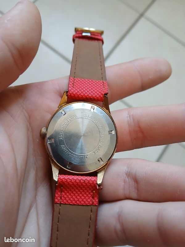 Montre Bracelet Homme ELVES - Vintage Mécanique - Ne Fonctionne Pas - Belle Pièce