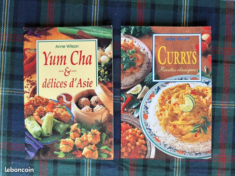 Lot livres Currys et Yum Cha & délices d’Asie (image 1)