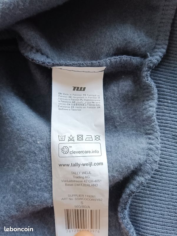Sweat capuche femme (image 4)