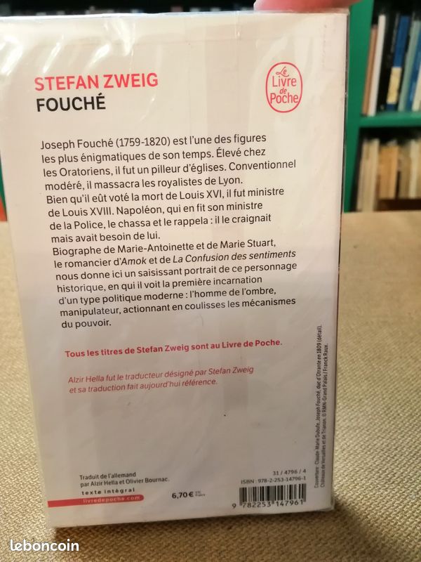 Romans et nouvelles Oeuvres Tome 1 - Poche - Stefan Zweig - Achat Livre