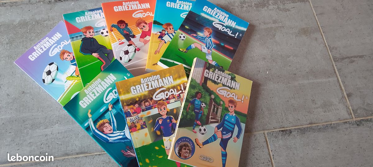 Lot 8 tomes Goal (image 2)