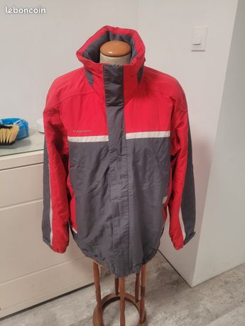 Parka Quechua Gris Homme Taille XL – Occasion En Très Bon état, Idéal Pour Les Sorties En Plein Air
