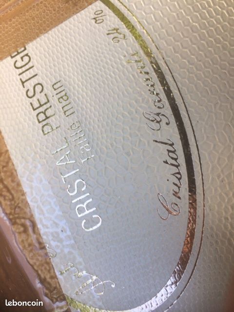 Service Verres et Carafes Cristal Art et Prestige de la table fait main artisanal 24% (image 3)