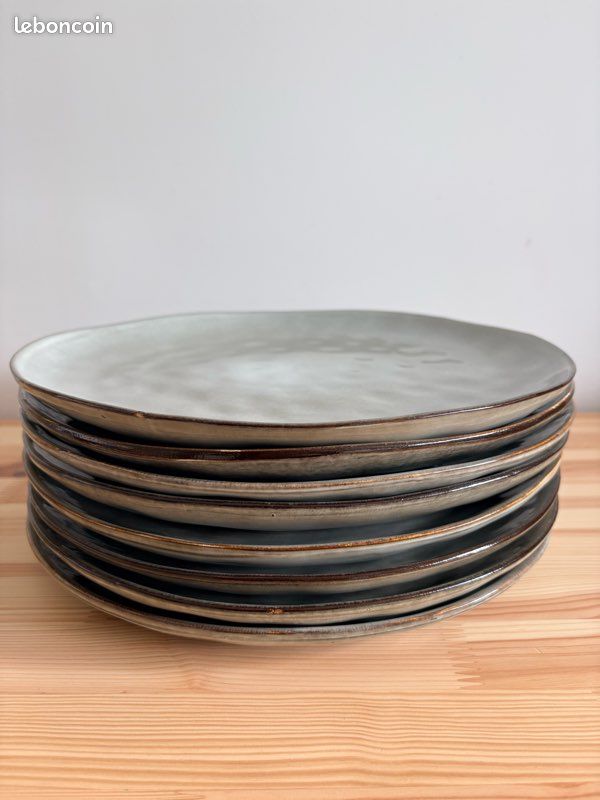 Assiettes en grés (image 2)