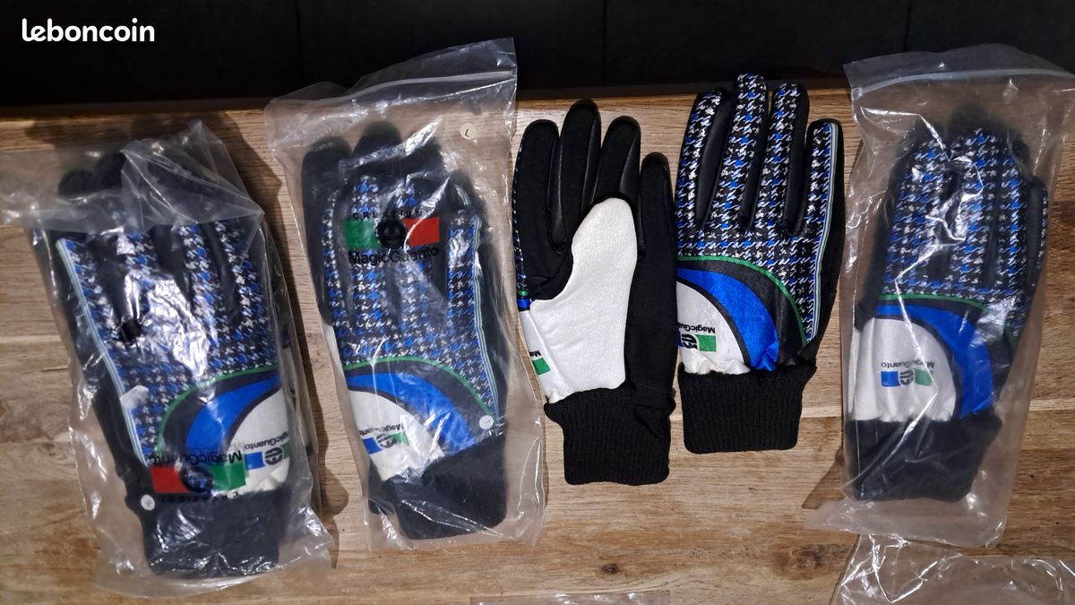 Gants vélo hiver vintage (image 1)