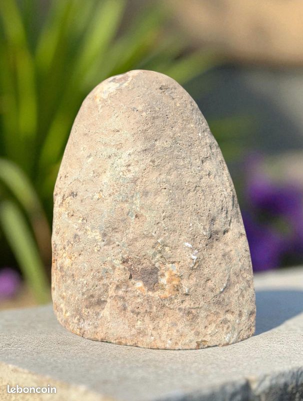 790g, pierre Agate brute polie - Géode de pierre naturelle (image 2)