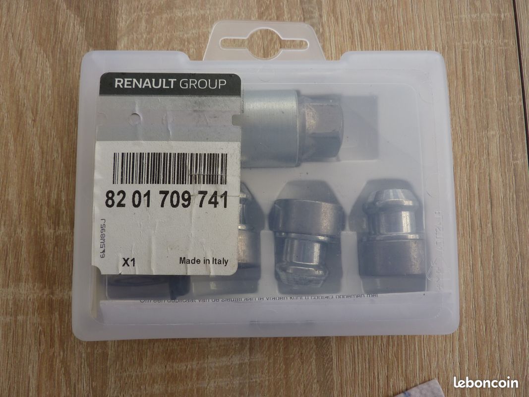écrous anti vol pour Renault (image 1)