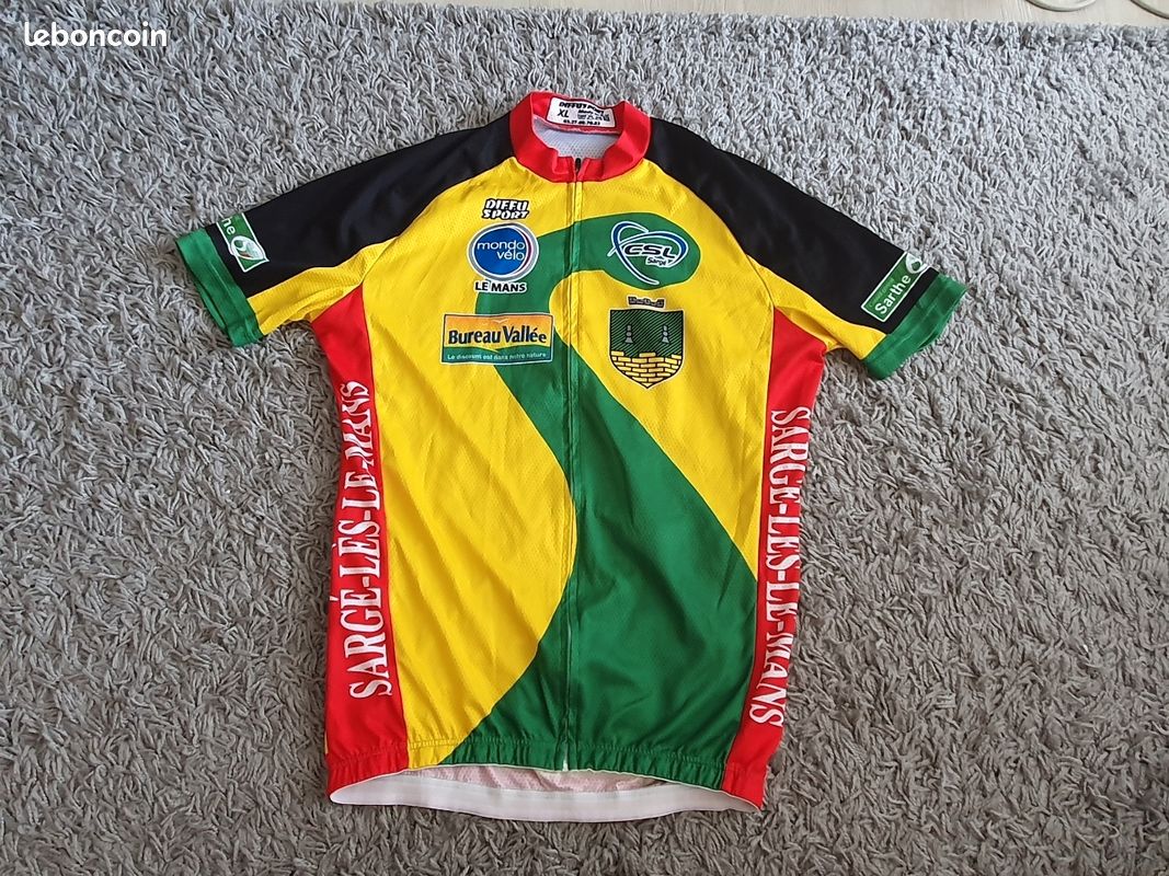 Maillot vélo équipe pro GIANT manches courtes