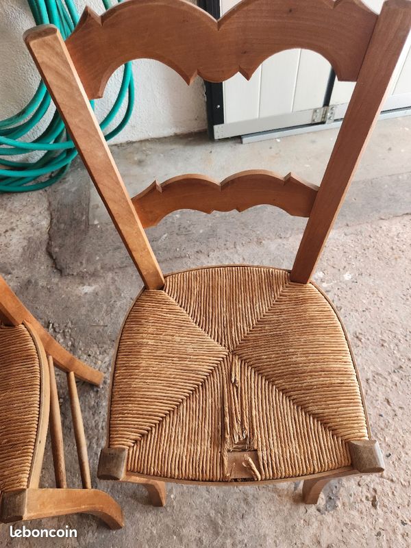 2 chaises en merisier (image 3)