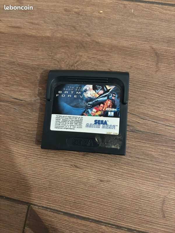 Jeu Batman Forever – Sega Game Gear – Version PAL – Occasion En Très Bon état
