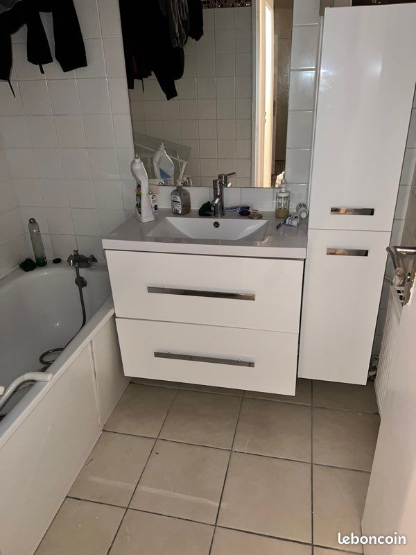 Meuble sous vasque et colonne (image 1)