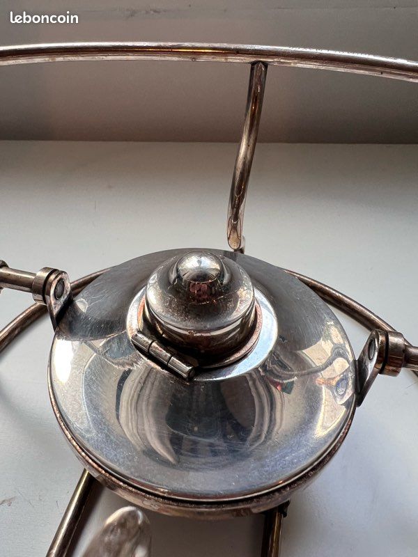 Réchaud de table à alcool époque louis 15