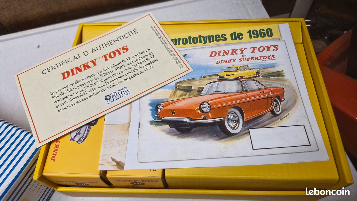 Dinky Toys 543 Renault Floride - Bronze - Échelle 1/43 - Boîte D'origine