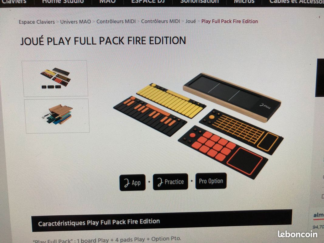 Joué Play Fire Edishon Full Pack MPE対応