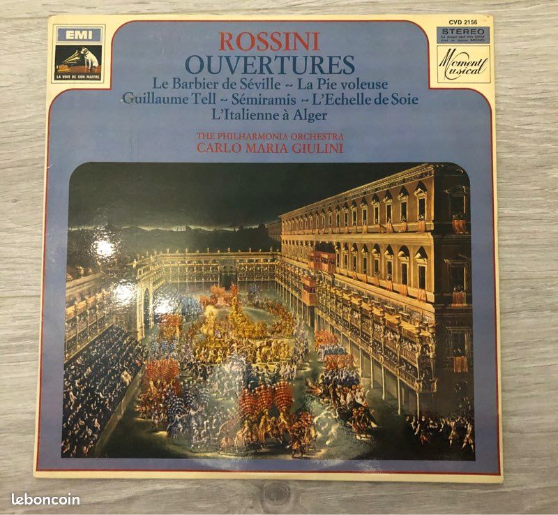 Vinyl musique classique. Gioacchino Rossini (image 1)