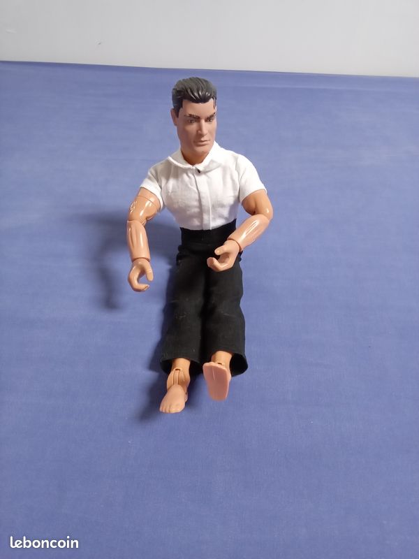 Action Man Hasbro Figurine Vintage années 2000 – Gants orange – 30 cm