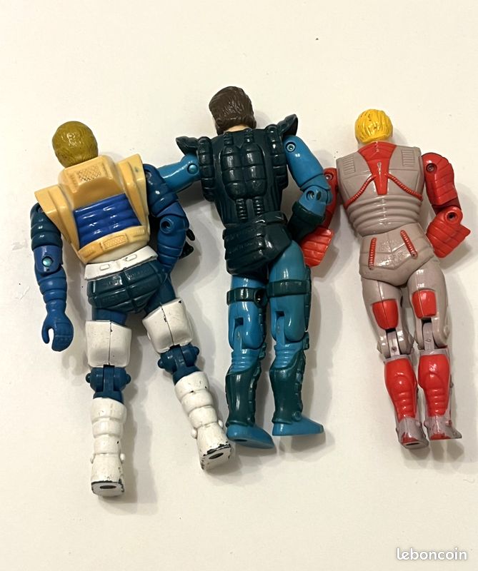 Used lot 3 action figure Visionaries dark storm Hasbro vintage darkling 1987 - Jeux & Jouets