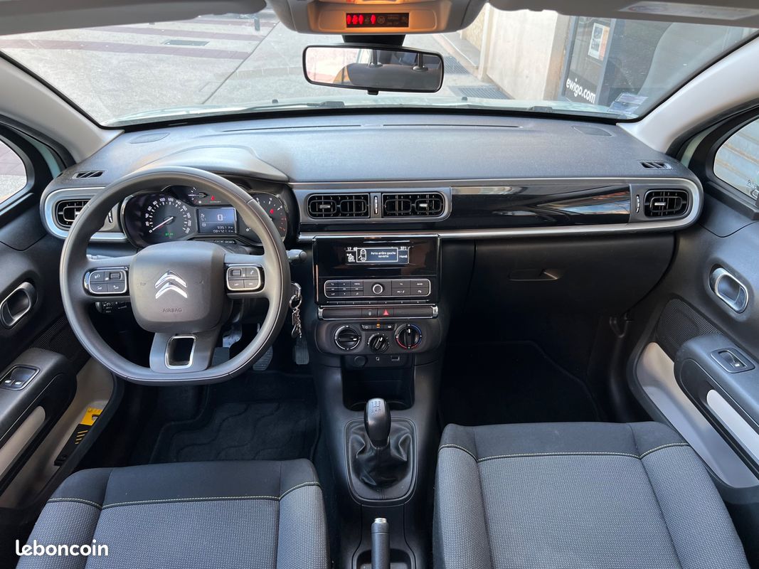 CITROEN C3 1.6 BLUEHDI 75ch FEEL - 2ÈME MAIN / ORIGINE FRANCE (image 8)