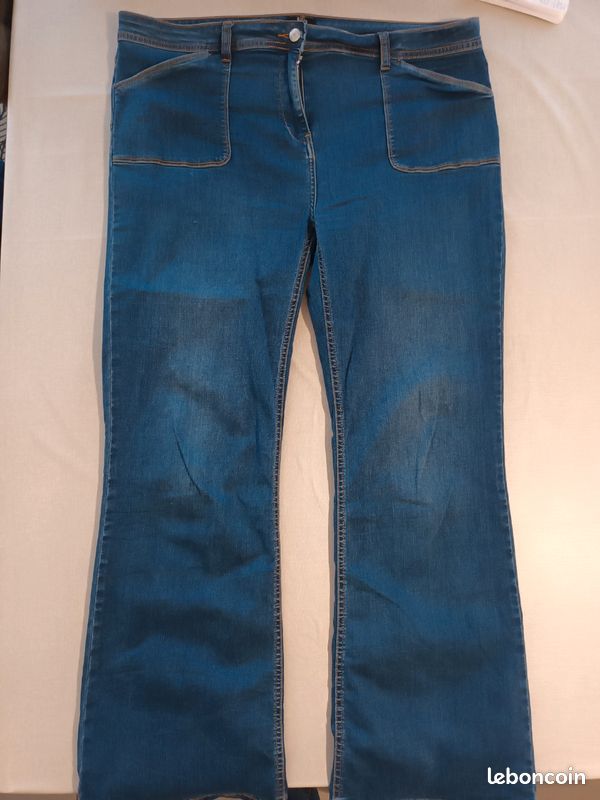 Jean femme Jacqueline Riu t. 48 (image 1)