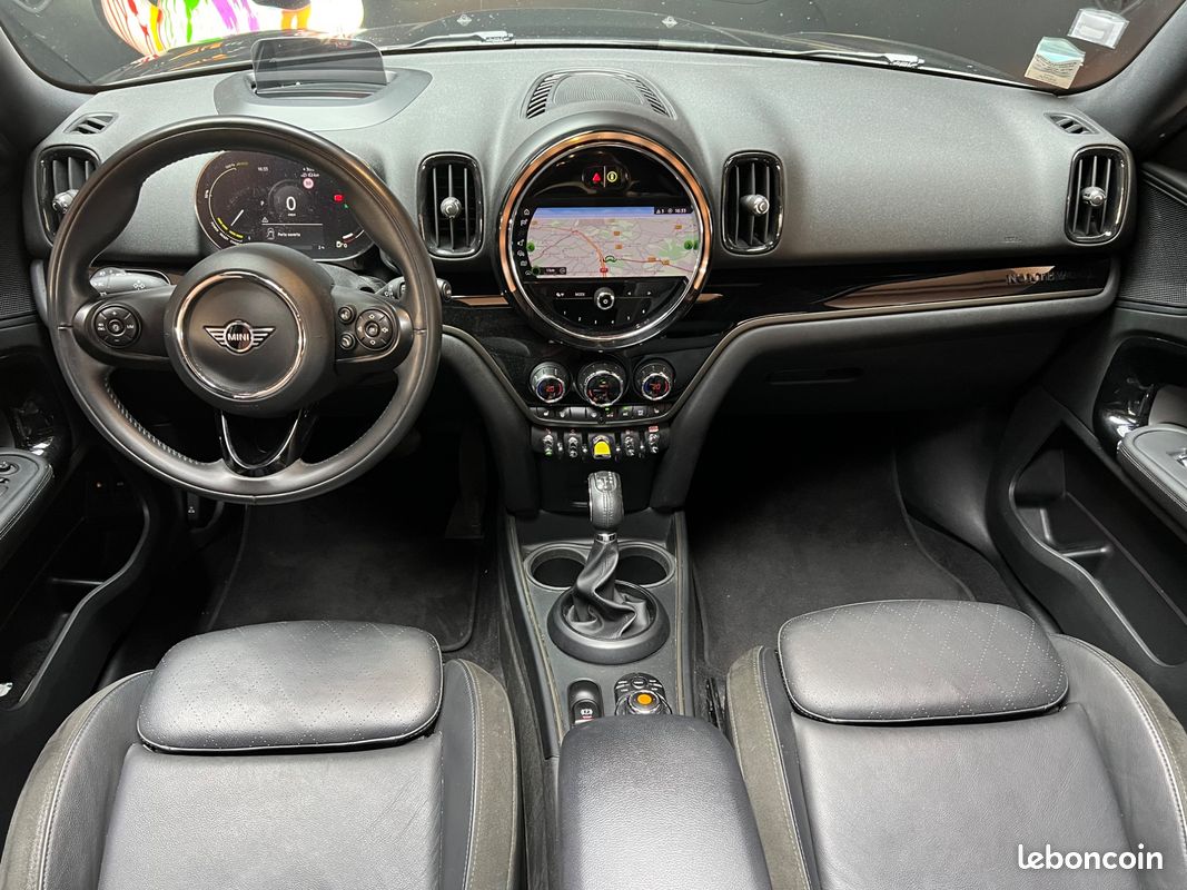 MINI COUNTRYMAN PHASE 2 COOPER SE 220CH HYBRID PHEV ALL4 NORTHWOOD BVA/ CUIR CHAUFFANT / T.O. / CARPLAY / TETE HAUTe (image 3)