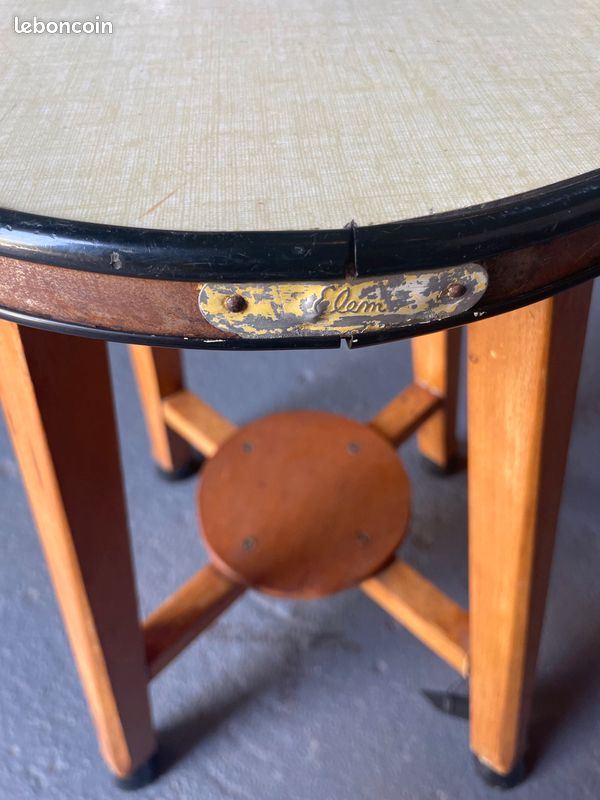Tabouret Elem vintage 50/60’s (image 1)