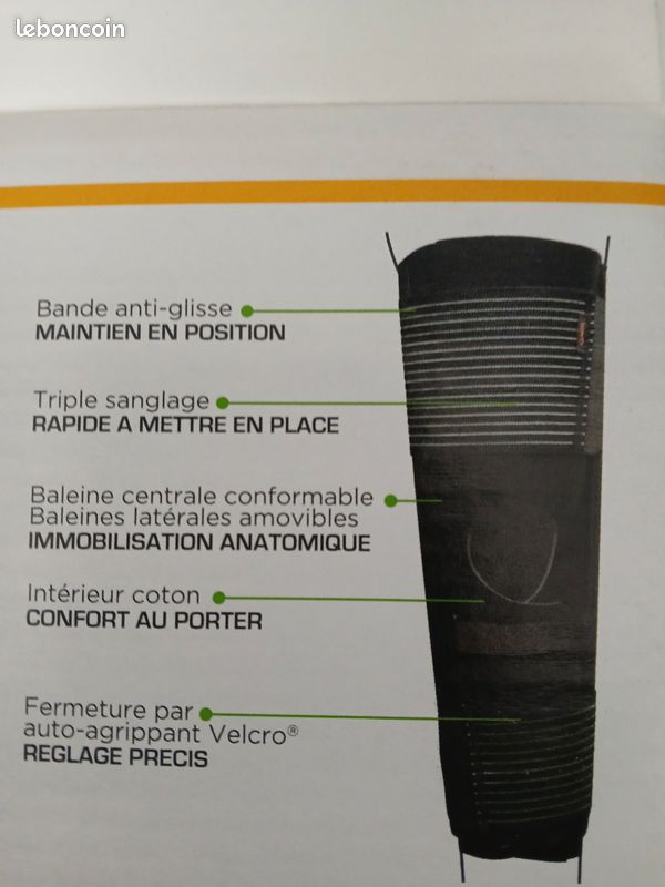 Attelle de genou (image 2)