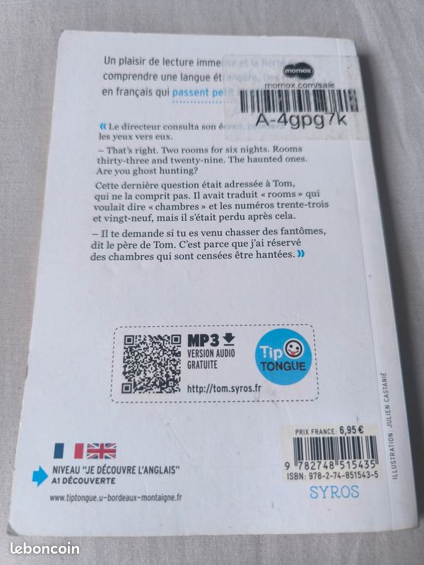 Livre tip tongue Tom et le secret (image 2)