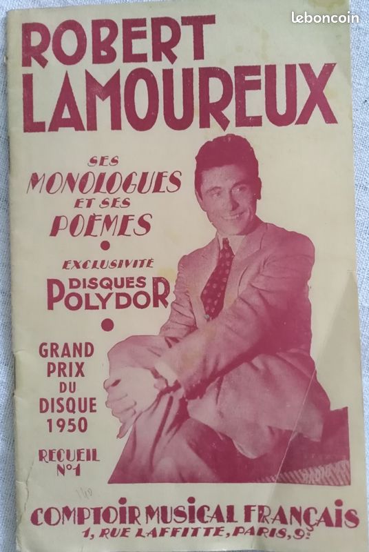 4 Monologues et poèmes Robert Lamoureux (image 6)