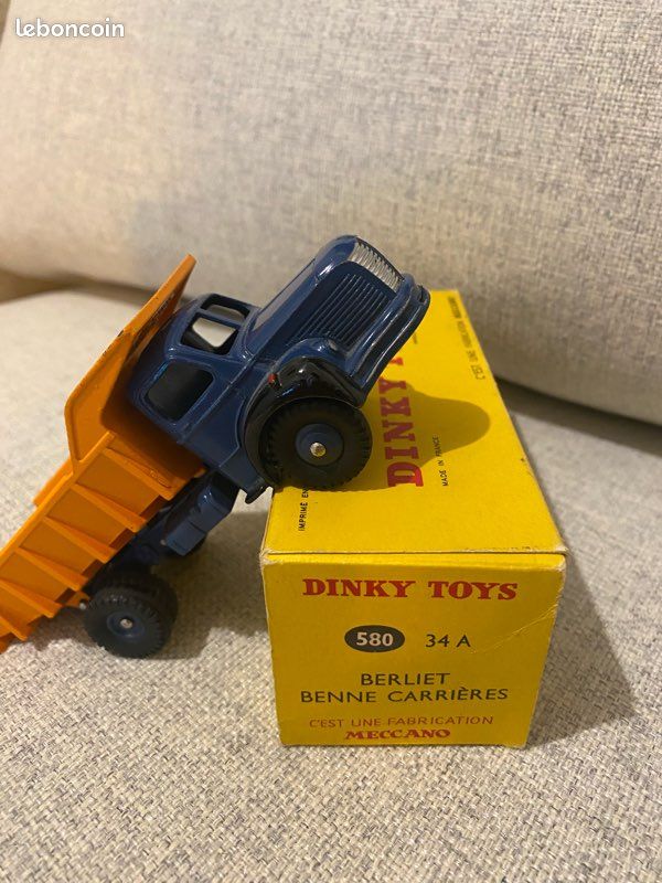 Camion Berliet Benne Marel Et Sa Boite N 580/ 34 Dinky Toys