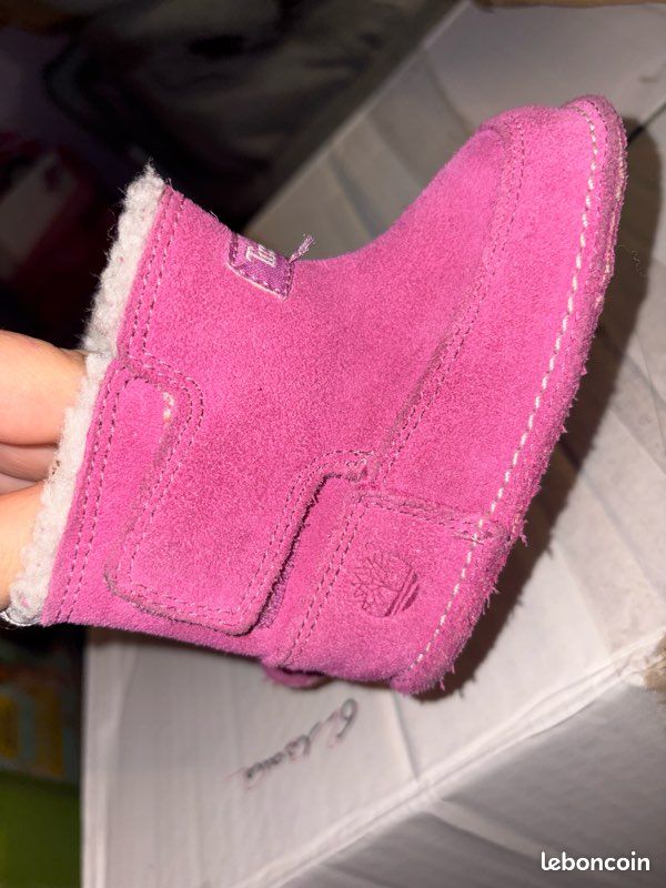 Chaussures/ bottines Timberland rose fushia (image 3)