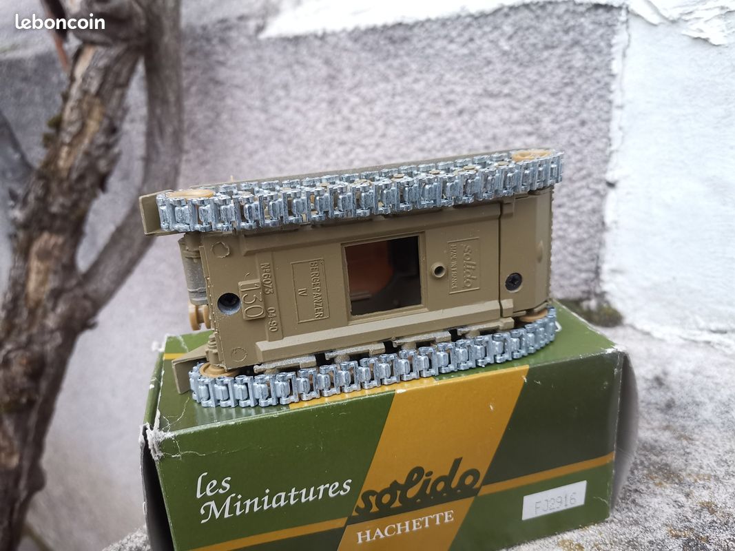 Solido 1/50 Panzer IV Bergepanzer Dépannage Afrika Korp Rommel desert