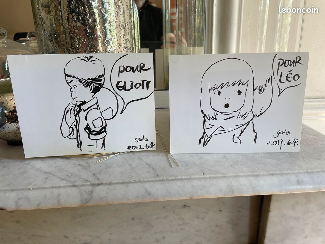 Dessins originals de Golo Zhao - Balade de Yaya 2018 (image 1)