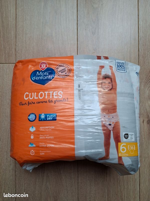 Couches culottes taille 6 (image 1)