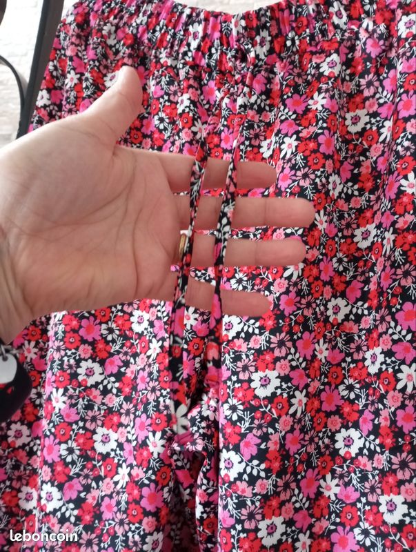 Pantalon à jambes larges (image 3)