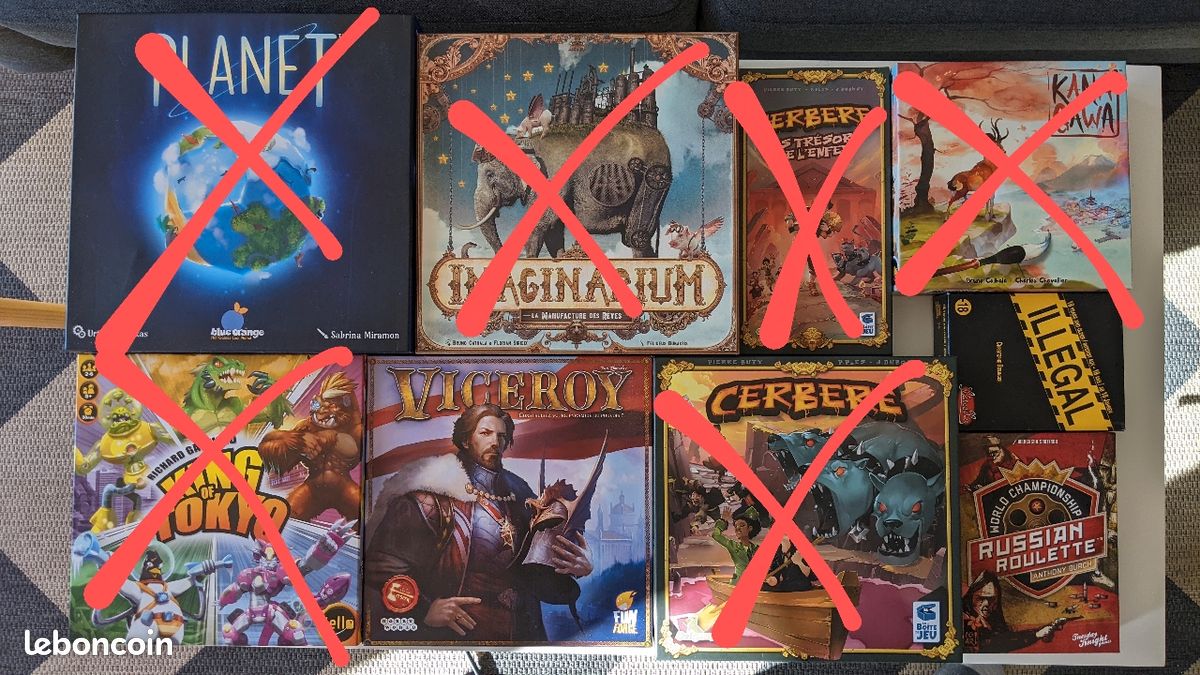 Jeux société - Illegal & Viceroy (image 1)