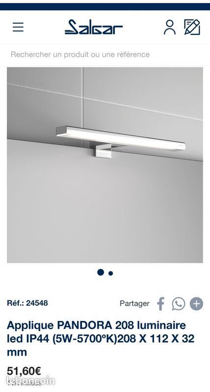 Ensemble salle de bain double vasque SALGAR (image 10)