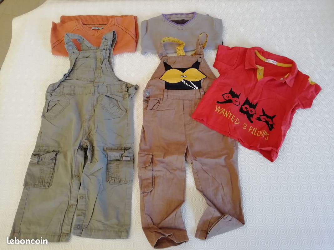 Vêtements 24 mois ou 2 ans garçon (56 pièces) (image 5)