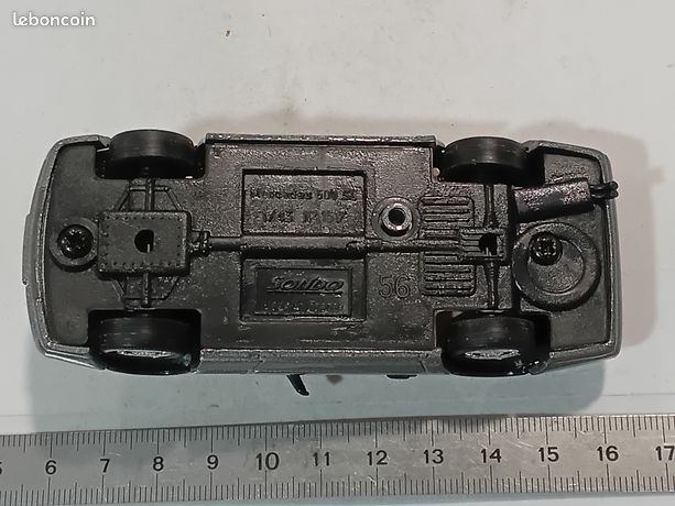 Modèle Réduit Solido Mercedes 500 SL 1/43 – Avec Boîte, Très Bon état