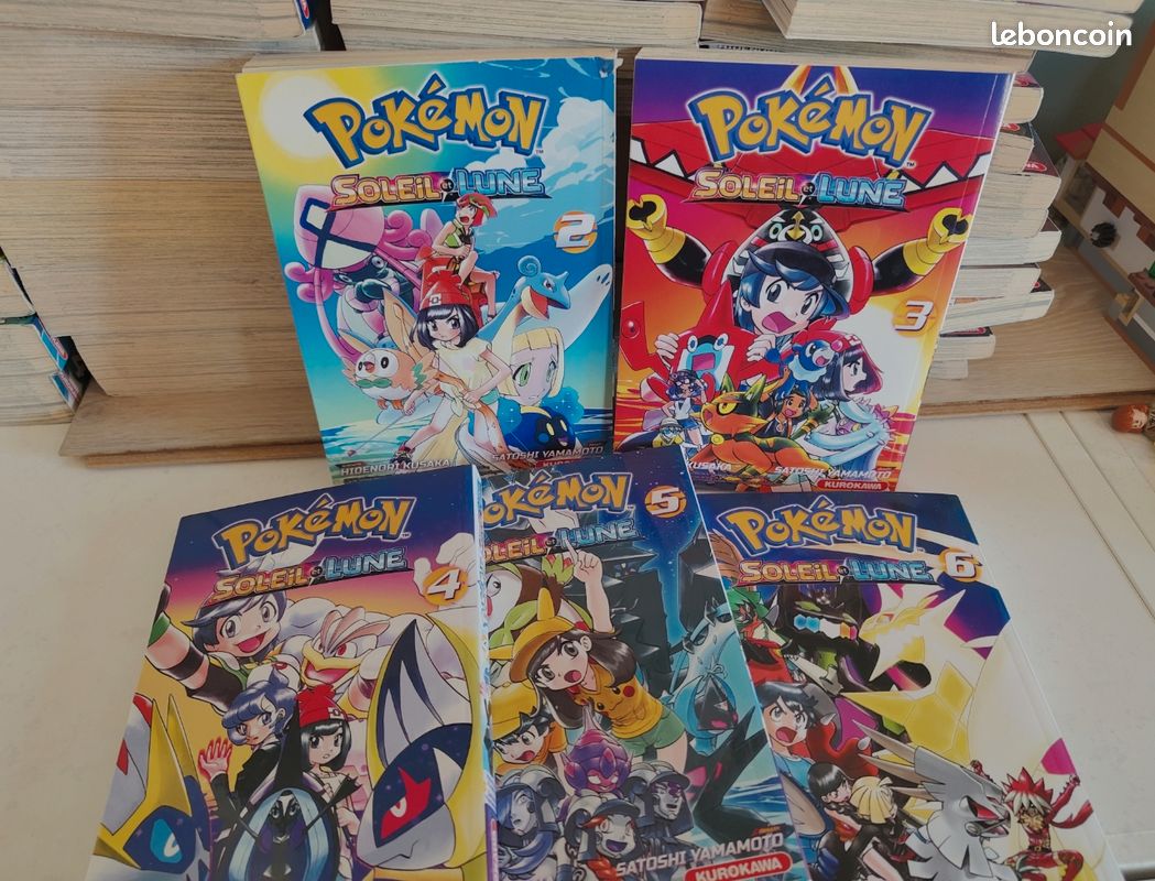 Manga Pokémon tomes 2 à 6 (image 1)