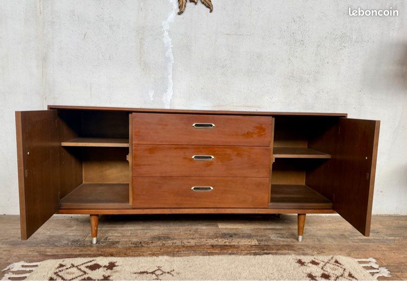 Enfilade / buffet vintage bois – style rétro 😎 (image 2)