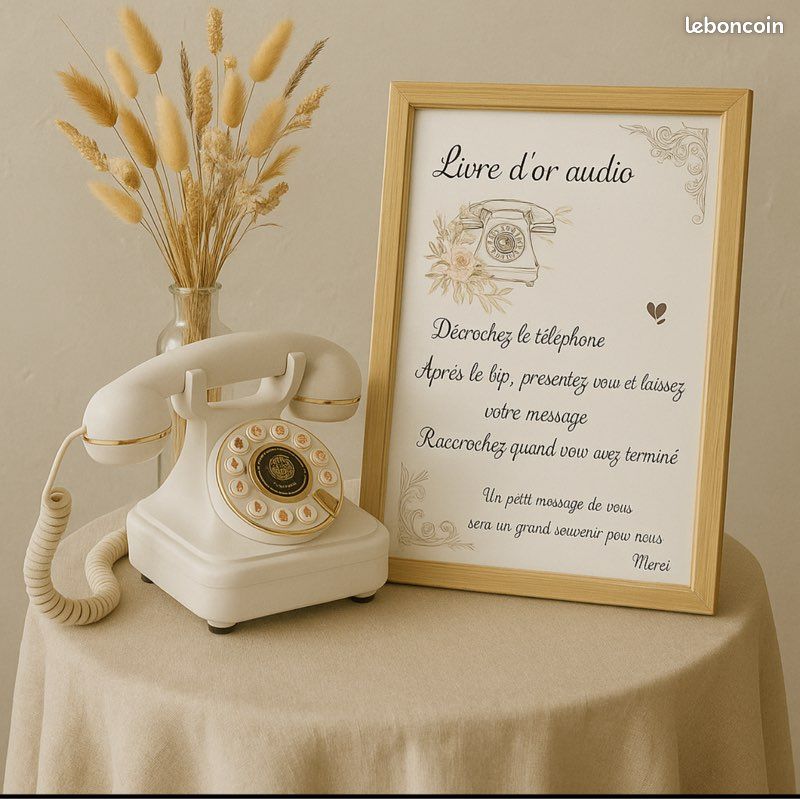Livre d'or audio - Vintage Art & Deco