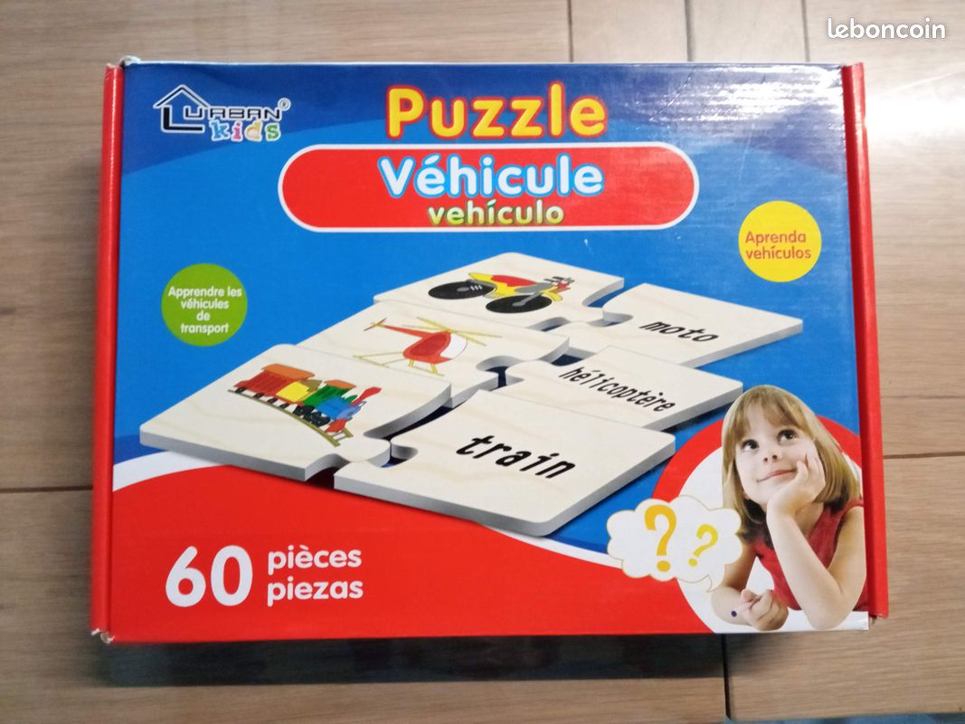 Puzzle vehicule urban kids (image 1)