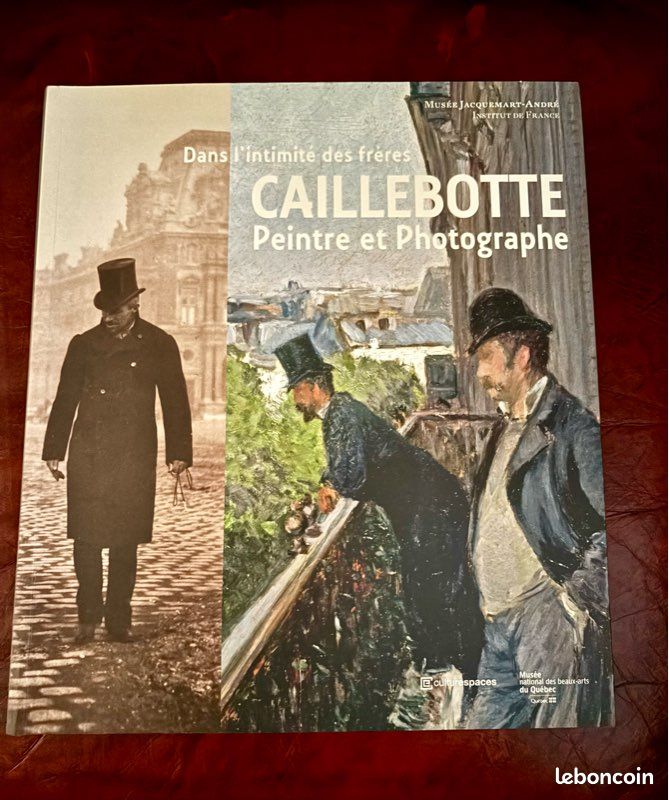 Catalogue d’art Caillebotte – Dans l’intimité des frères Caillebotte – Peintre et Photographe (image 1)