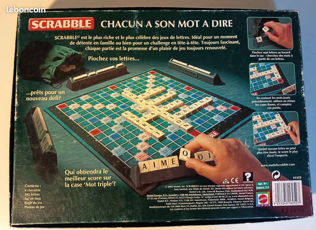 Jeu de Scrabble Classique (image 3)