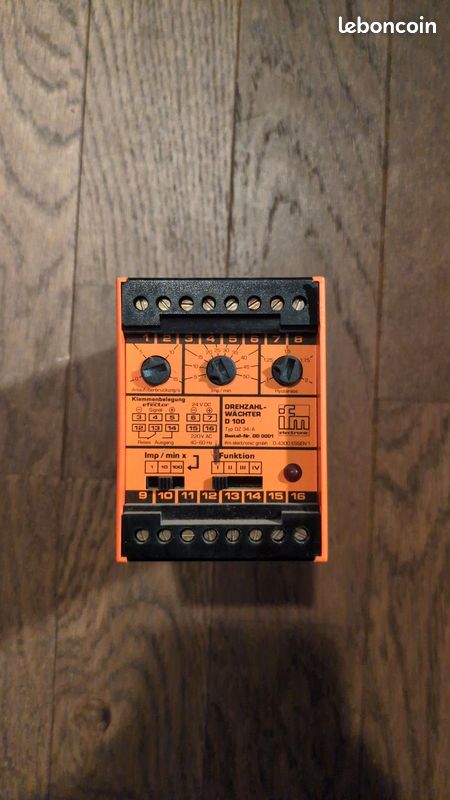 IFM electronic drehzahl wachter D100 (image 1)