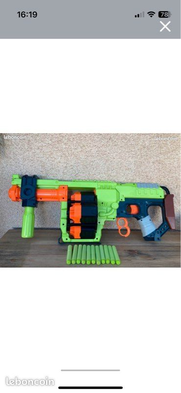 NERF Doominator Zombie Strike Jeux Jouets