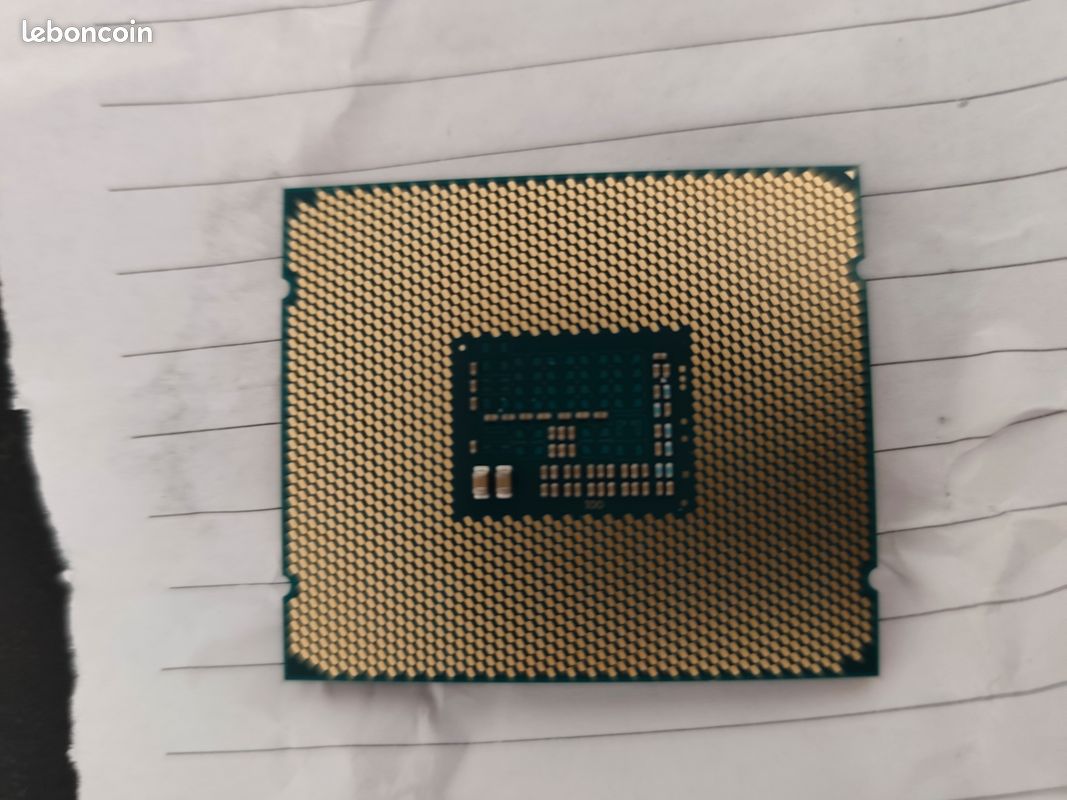 Vends 1 processeur Intel Xeon E5 1620 v3 - 4 coeurs / 8 threads - 3.50 GHz (image 2)