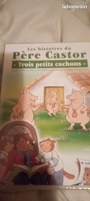 DVD les histoires du père castor les 3 petit cochons (image 1)